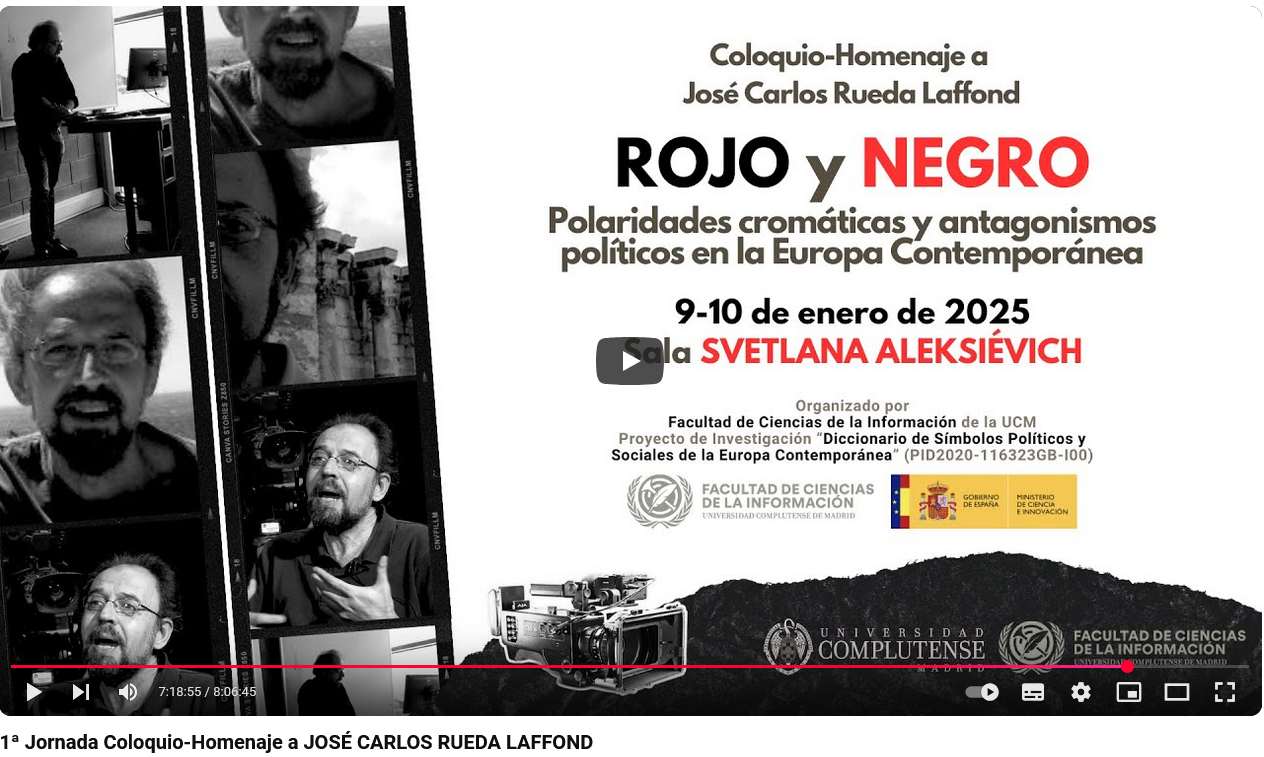 Screenshot 2025 01 11 at 11 00 33 3 1ª Jornada Coloquio Homenaje a JOSÉ CARLOS RUEDA LAFFOND YouTube